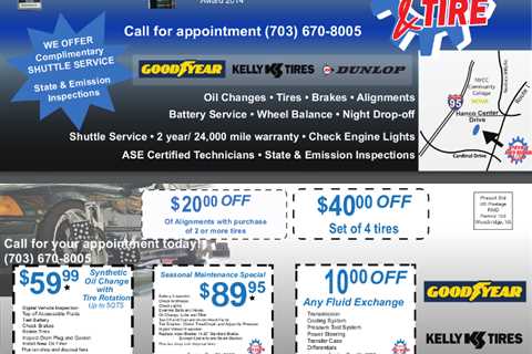 Automotive Repair Specials