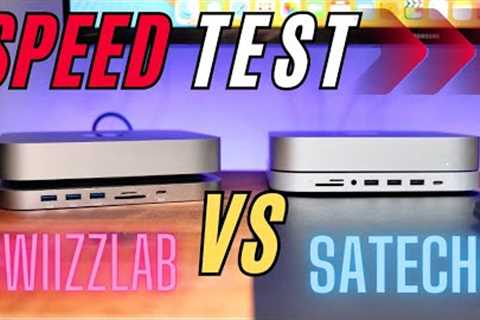 Disk Speed Test! Qwiizlab vs Satechi Hub for MacMini?