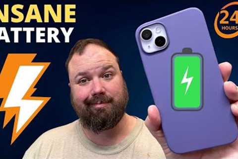 iPhone 14 Plus is A BEAST! // Real World Battery Life Test