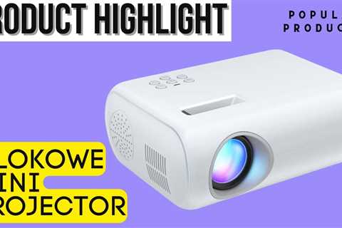 CLOKOWE Mini Projector Product Highlight