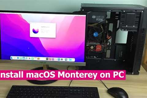 How to install macOS 12 on PC/Laptop