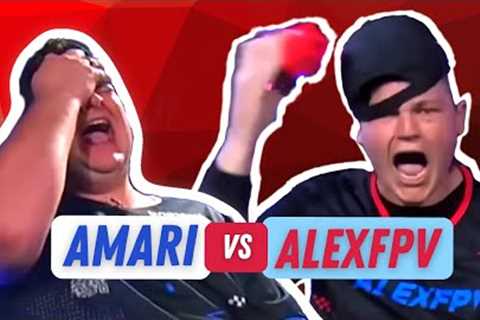 The Greatest Comeback in Drone Racing History | Alex vs. Amari