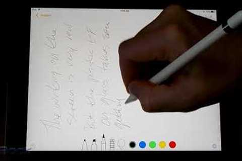Apple iPad Pencil Review for 9.7 iPad (2018)
