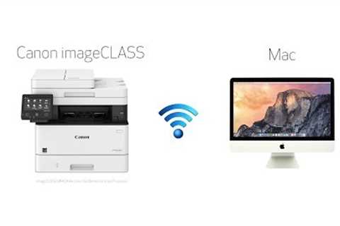 Wi-Fi Setup with a Mac for Canon imageCLASS