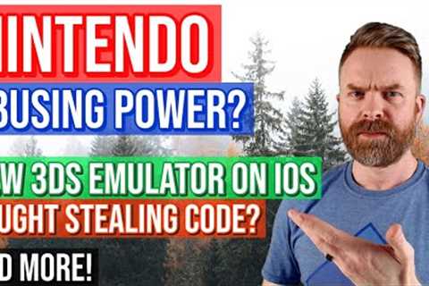 Nintendo taking down the modding community, New 3DS emulator on iOS stealing code and more...