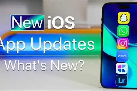 Top New iOS and Apple App Updates - What''s New?