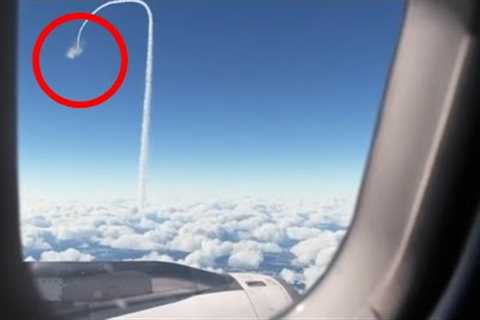 SpaceX Starship Launch Explosion seen from Plane - Elon Musk