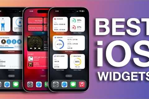 The BEST iOS Widgets you MUST try!