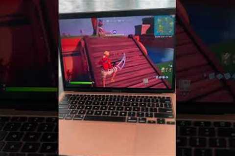 Can you play Fortnite on the M1 Macbook Air?  #shorts