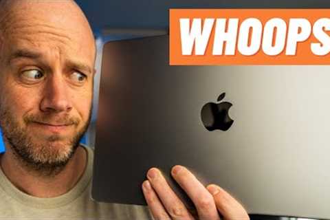 The biggest mistake I made with the M2 MacBook Pro