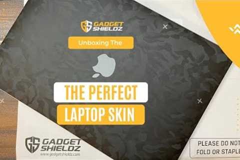 Gadgetshields Macbook Air M1 Skin Unboxing and Application | Best Macbook Air M1 Accessory ?