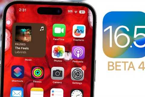 iOS 16.5 Beta 4 Released - What''s New?