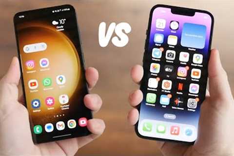 iPhone 14 vs Galaxy S23 - Wich one is better?