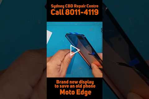 How is David sourcing these parts? [MOTOROLA EDGE] | Sydney CBD Repair Centre #shorts