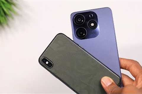 Tecno Spark 10 Pro VS Iphone X (10 , ten)