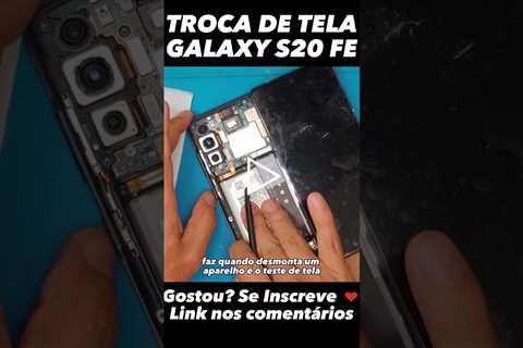 Tela Mexendo Sozinha? Troca de Tela Samsung S20 FE Fan Edition | Sydney CBD Repair Centre