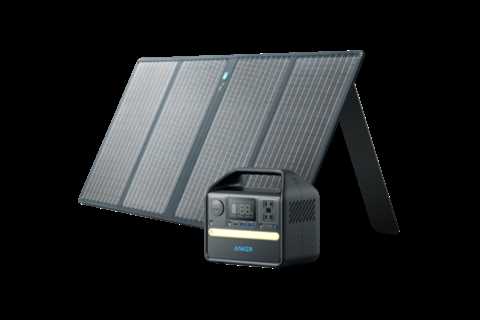 Anker Photo voltaic Generator 521(PowerHouse 256Wh with 100W Photo voltaic Panel) for $499