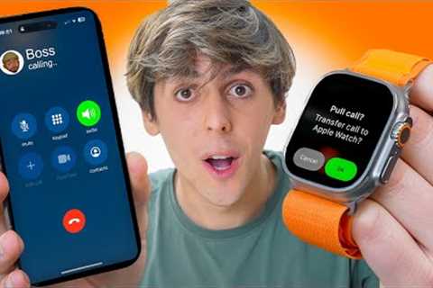 🔥 Apple Watch + iPhone Features, Tips & Tricks | YOU NEED to know.