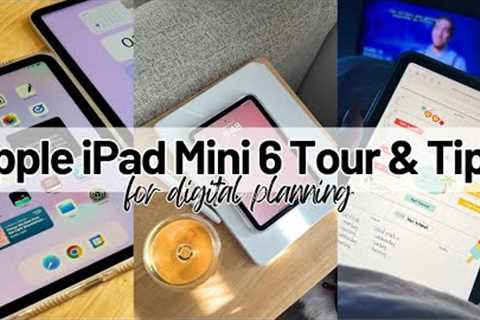 What''s On My iPad Mini 6 | how to customize your home screen, digital planning tips + FREE..