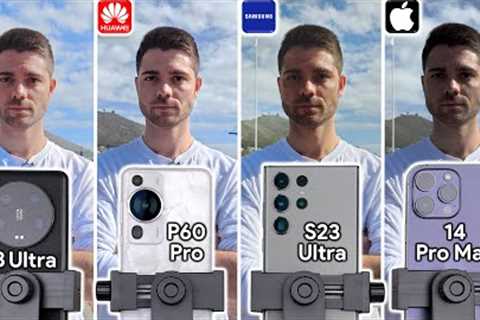 Xiaomi 13 Ultra vs Huawei P60 Pro vs Samsung S23 Ultra vs iPhone 14 Pro Max Camera Test Comparison