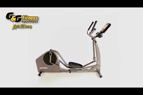 Life Fitness E1 Elliptical Cross Trainer at G&G Fitness Equipment