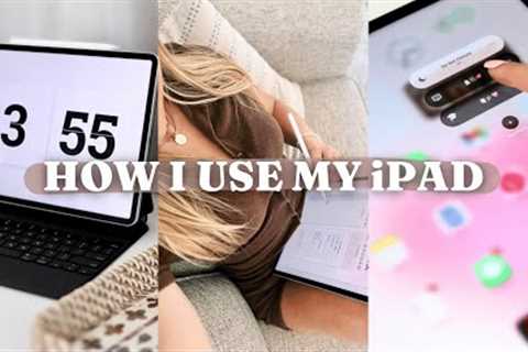 WHAT’S ON MY iPAD + tricks you didn’t know your iPad could do !!!