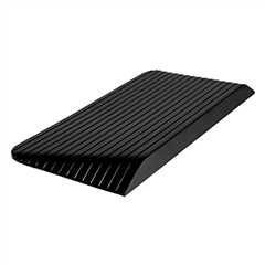 Heavy Duty Rubber Threshold Ramp - 3 Rise