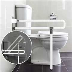 Foldable Toilet Grab Bar for Elderly and Disabled