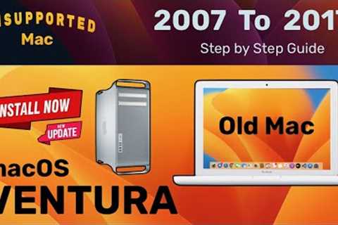 How to install macOS Ventura on Old Unsupported Mac 2007 To 2017 | Step by Step | Ventura on old Mac