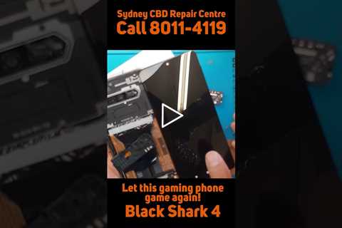 Let's get back to gamin'! [BLACK SHARK 4] | Sydney CBD Repair Centre #shorts