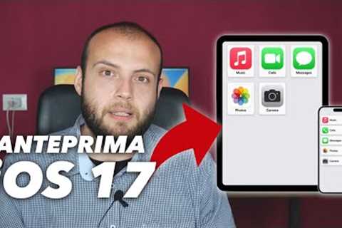 SORPRESA APPLE: ANTEPRIMA DI iOS 17 ( NUOVA GRAFICA iPHONE)