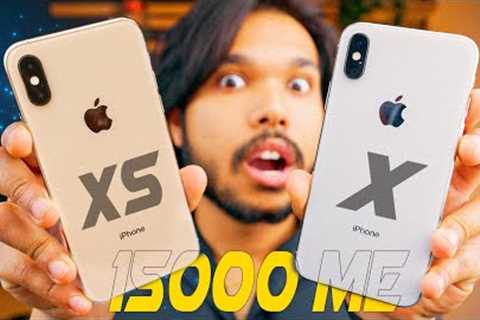 Big Fight iPhone X vs iPhone XS - 17K Me Best After IOS17