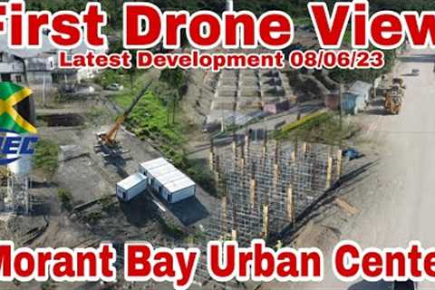 DRONE VIEW||Morant Bay Urban Center Latest Development & Springfield Road