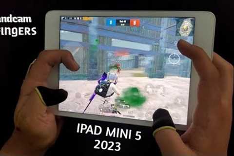 IPAD MINI 5 2023 HANDCAM | PUBG MOBILE 4-FINGERS CLAW + FULL GYRO