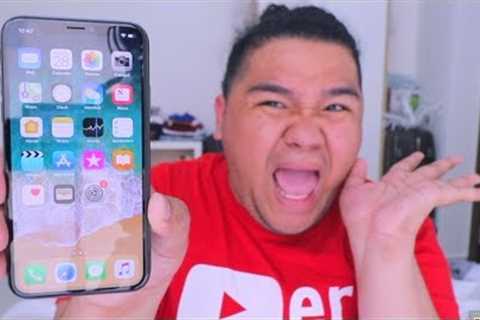 UNBOXING iPHONE X (MY FIRST iPHONE EVER!!)