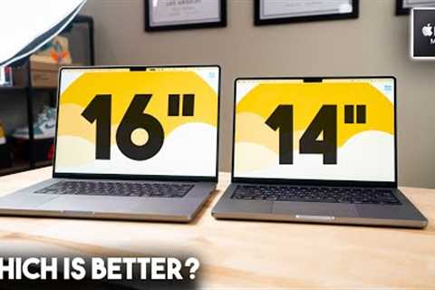 TORN? M1 Max MacBook Pro 2021 14 vs 16 - CLEAR Winner