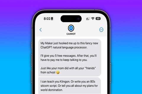 CARROT Weather is the latest app to add ChatGPT AI support