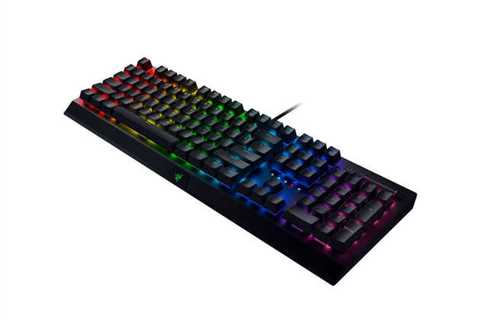 Razer Blackwidow V3 Wired Mechanical Inexperienced Clicky Tactile Change Gaming Keyboard with..