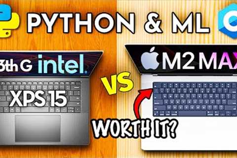 M2 Max vs Intel 13th gen Python Race | XPS 15 2023