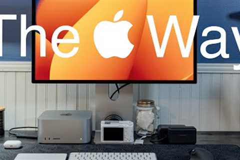 The Apple Way: M2 Max Mac Studio and Studio Display