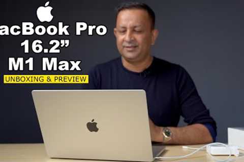 Apple New Macbook Pro M1 Max 16 Unboxing and Preview | OlizStore