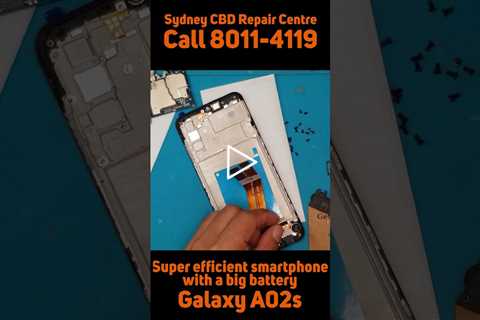 It can last the whole day, for sure [GALAXY A02s] | Sydney CBD Repair Centre #shorts