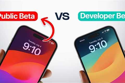 iOS 17 Public Beta Vs iOS 17 Developer Beta - Should You Update?