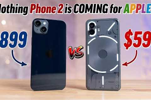 Nothing Phone (2) vs iPhone 14 - This is EMBARRASSING!