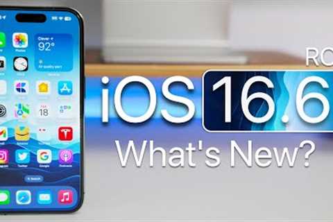 iOS 16.6 RC is Out! - What''s New?