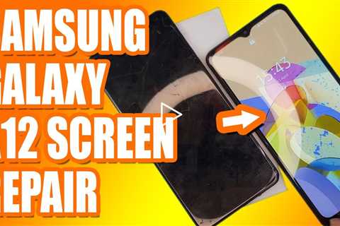 AMAZINGLY SIMPLE PHONE! Samsung Galaxy A12 Screen Replacement | Sydney CBD Repair Centre