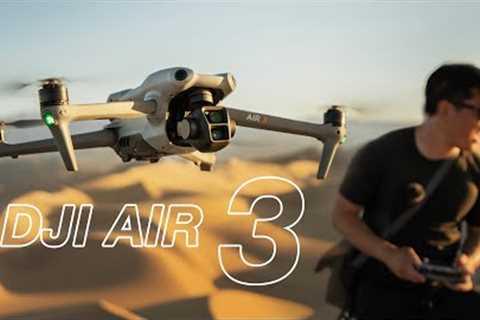 DJI Air 3 | 2 lenses and 360 Obstacle Avoidance the $1,099 drone!