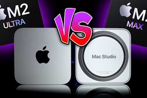 Apple Mac Studio M2 Max vs M2 Ultra - Ultimate Comparison!