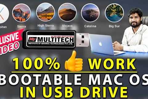 How To Create MacOS Bootable USB Pendrive,Mac OS Bootable Windows Laptop,MacBook Repair Training