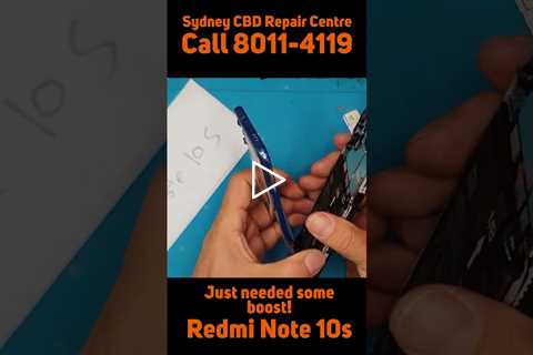 It's kind of a vanilla phone. [XIAOMI REDMI NOTE 10S] | Sydney CBD Repair Centre #shorts